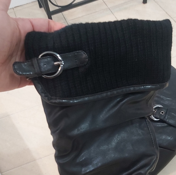 COPY - Stylish Black boots (wedge) - Picture 5 of 8